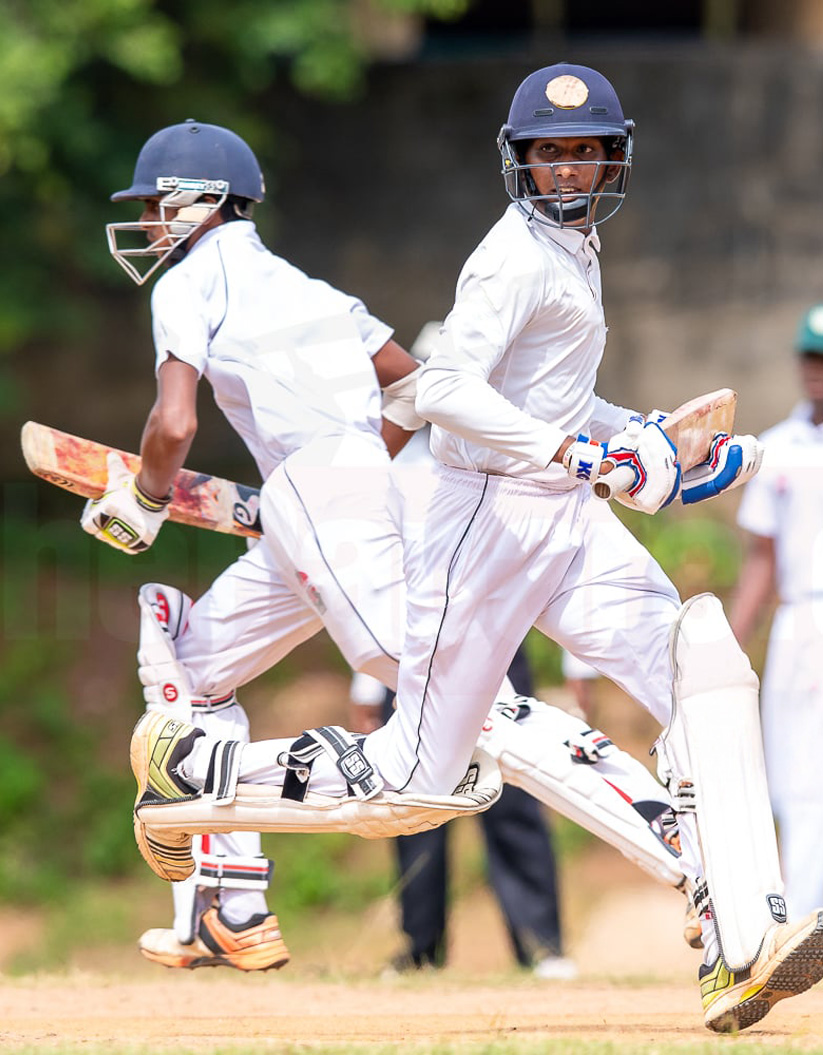 School cricket match